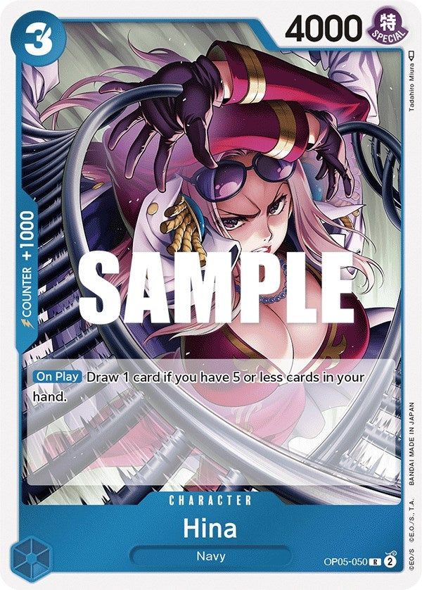 Hina (5050) (OP05) - One Piece Card Game Single