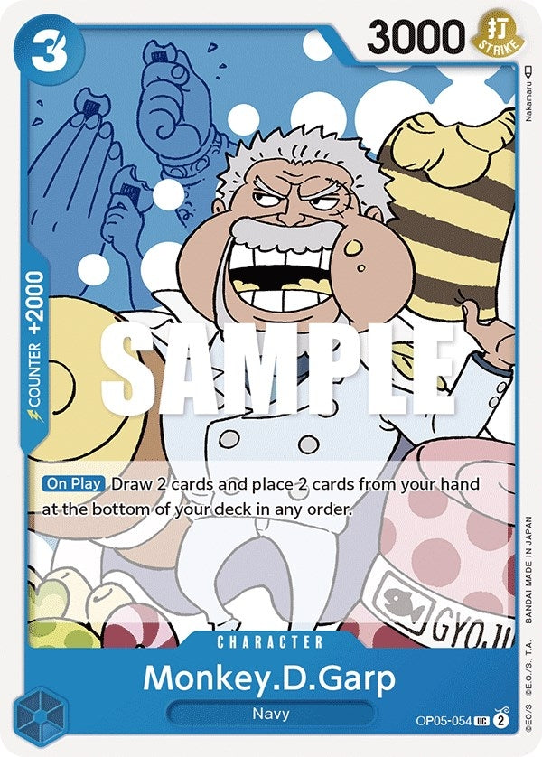 Monkey.D.Garp (5054) (OP05) - One Piece Card Game Single
