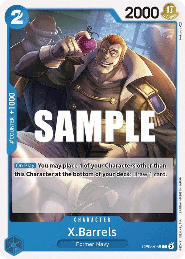X.Barrels (5056) (OP05) - One Piece Card Game Single