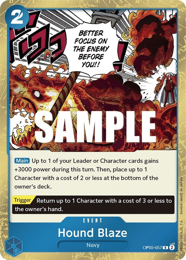 Hound Blaze (5057) (OP05) - One Piece Card Game Single