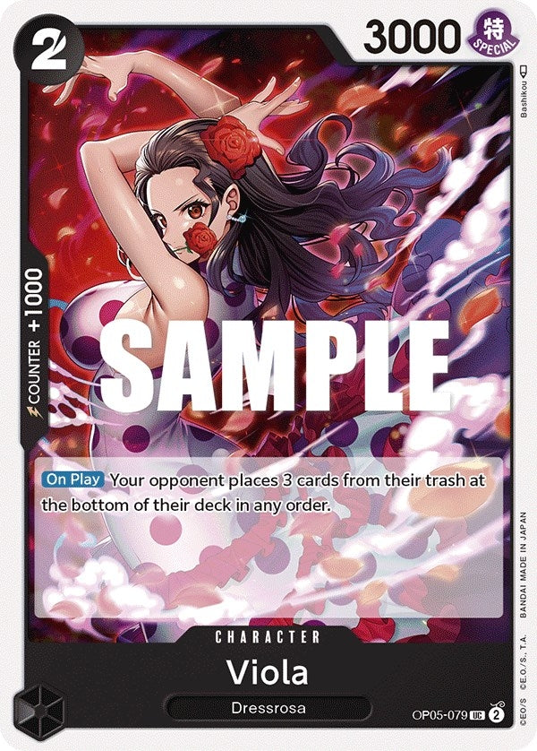Viola (5079) (OP05) - One Piece Card Game Single