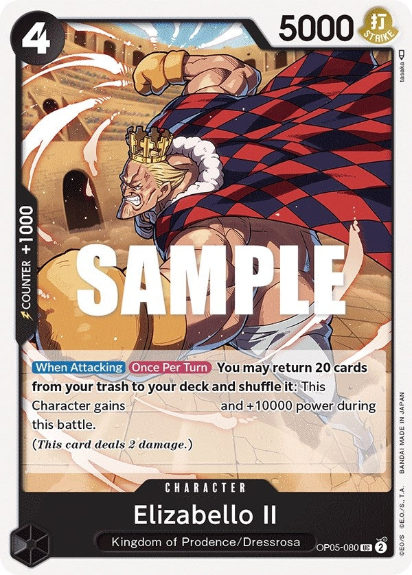 Elizabello II (5080) (OP05) - One Piece Card Game Single