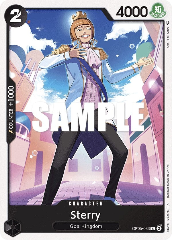Sterry (5083) (OP05) - One Piece Card Game Single