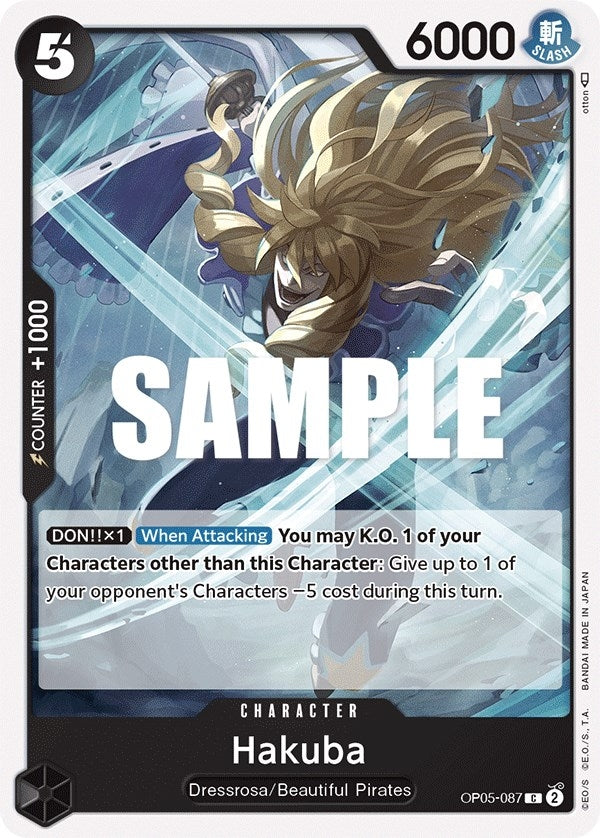 Hakuba (5087) (OP05) - One Piece Card Game Single