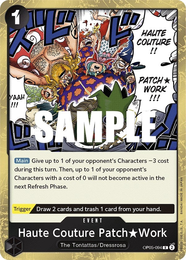 Haute Couture Patch Work (5094) (OP05) - One Piece Card Game Single