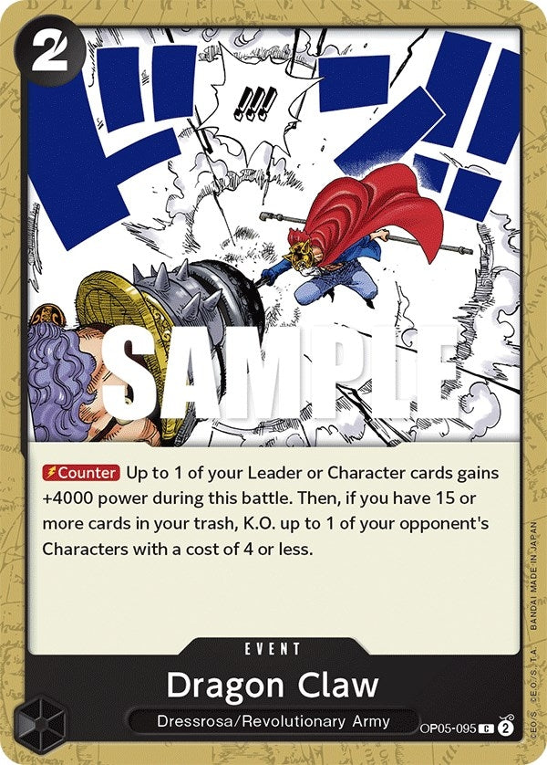 Dragon Claw (5095) (OP05) - One Piece Card Game Single
