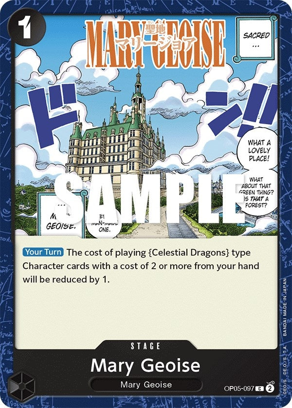 Mary Geoise (5097) (OP05) - One Piece Card Game Single