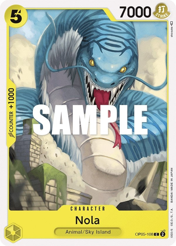 Nola (5108) (OP05) - One Piece Card Game Single