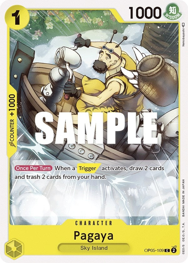 Pagaya (5109) (OP05) - One Piece Card Game Single
