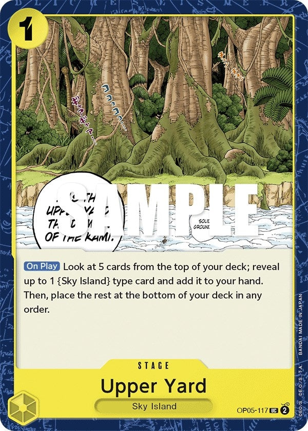 Upper Yard (5117) (OP05) - One Piece Card Game Single