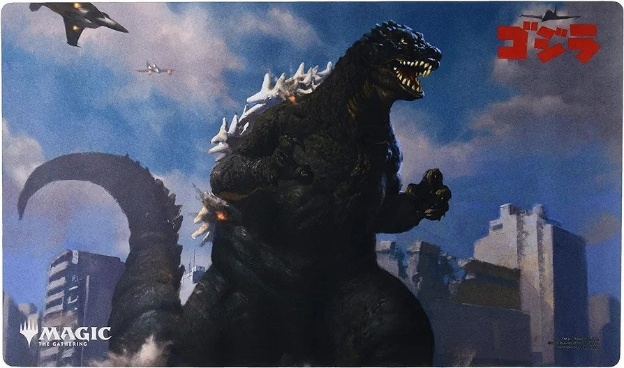 Magic: The Gathering Ikoria: Lair of Behemoths - Godzilla Primeval King Playmat - Playmats Sealed