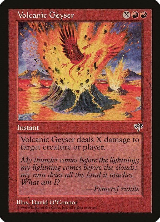 Volcanic Geyser [MIR] - MTG Single