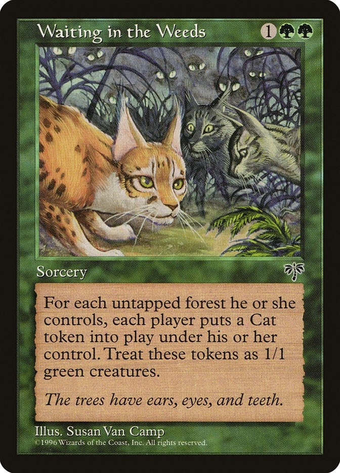 Waiting in the Weeds [MIR] - MTG Single