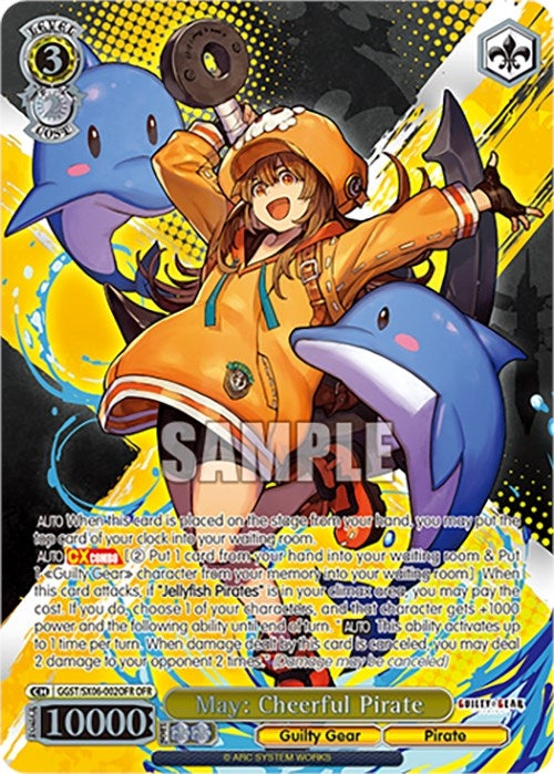 May: Cheerful Pirate (OFR) (6002) [GGST] - Weiss Schwarz Single