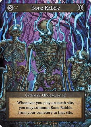 Bone Rabble (Store Alternate Art Promo) [B] - Sorcery: Contested Realm Single