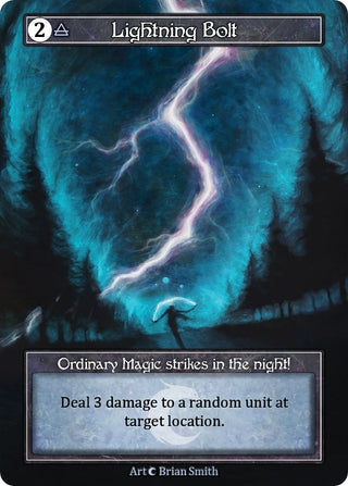 Lightning Bolt (Team Covenant Promo) (Foil) [B] - Sorcery: Contested Realm Single