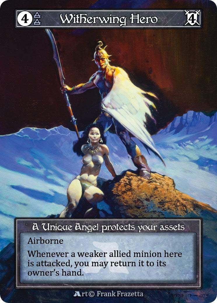 Witherwing Hero (Alpha Investments Promo) (Foil) [B] - Sorcery: Contested Realm Single