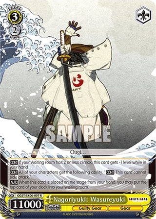 Nagoriyuki: Wasureyuki (6007) [GGST] - Weiss Schwarz Single