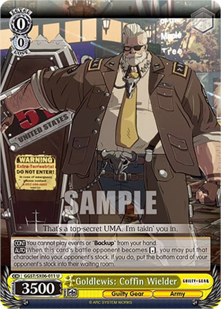 Goldlewis: Coffin Wielder (6011) [GGST] - Weiss Schwarz Single
