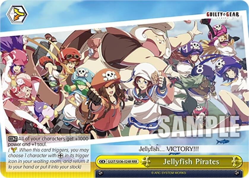 Jellyfish Pirates (RRR) (6024) [GGST] - Weiss Schwarz Single