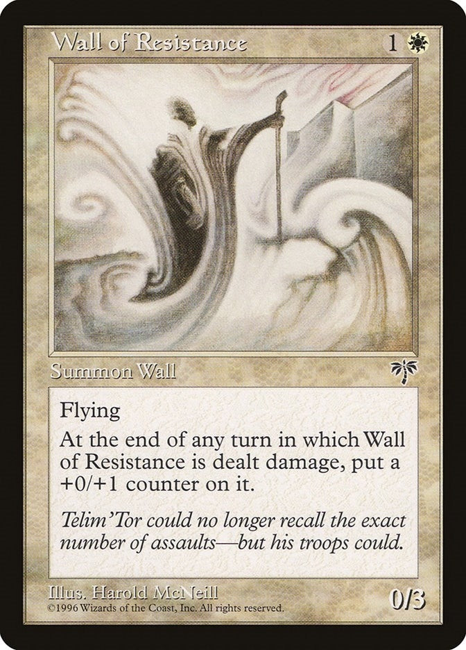 Wall of Resistance [MIR] - MTG Single