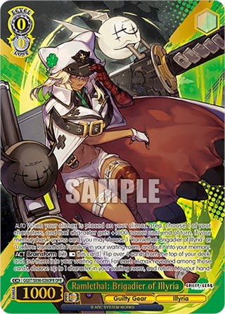 Ramlethal: Brigadier of Illyria (OFR) (6026) [GGST] - Weiss Schwarz Single