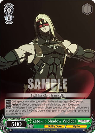 Zato=1: Shadow Wielder (6040) [GGST] - Weiss Schwarz Single