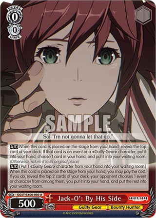 Jack-O’: By His Side (6060) [GGST] - Weiss Schwarz Single