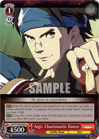 Anji: Charismatic Dance (6064) [GGST] - Weiss Schwarz Single