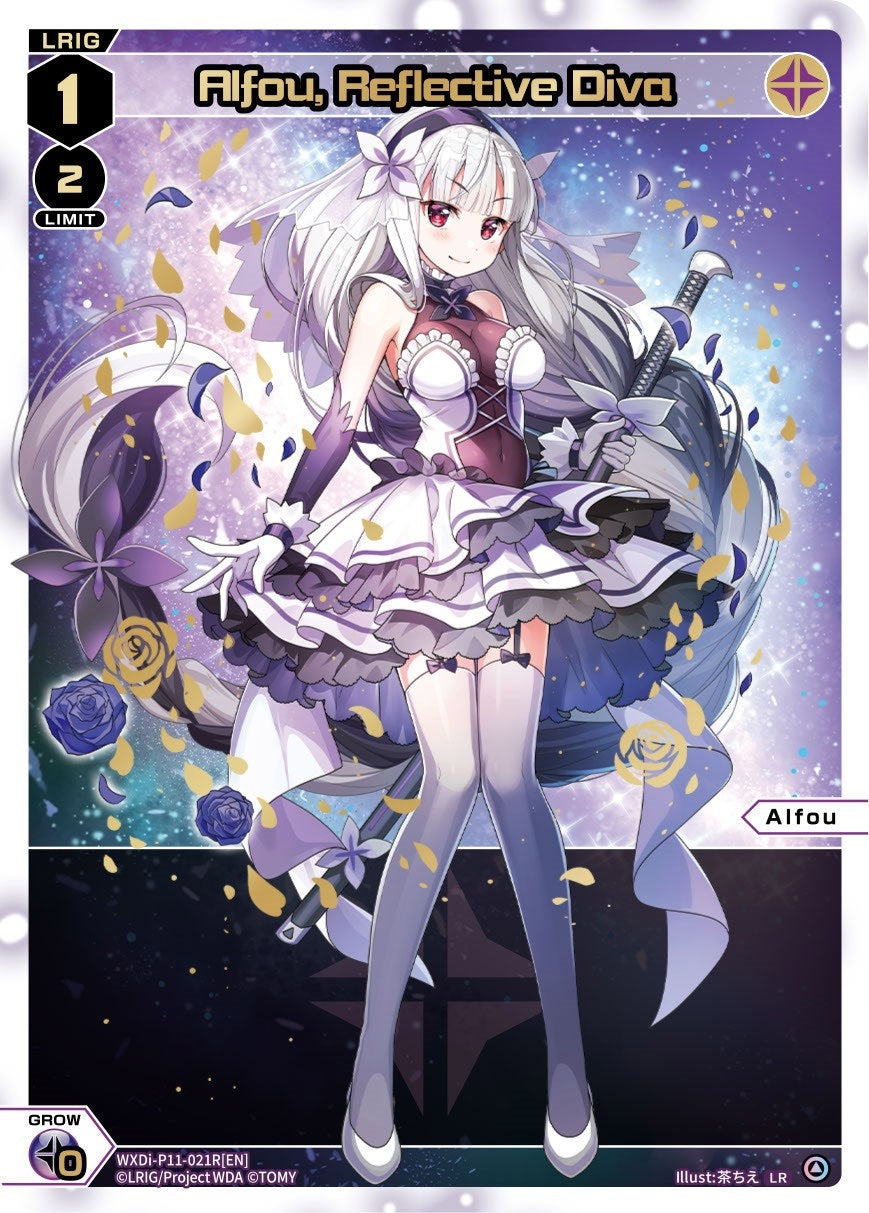 Alfou Reflective Diva (LR) (11021) [WXDi-P11] - WIXOSS Single