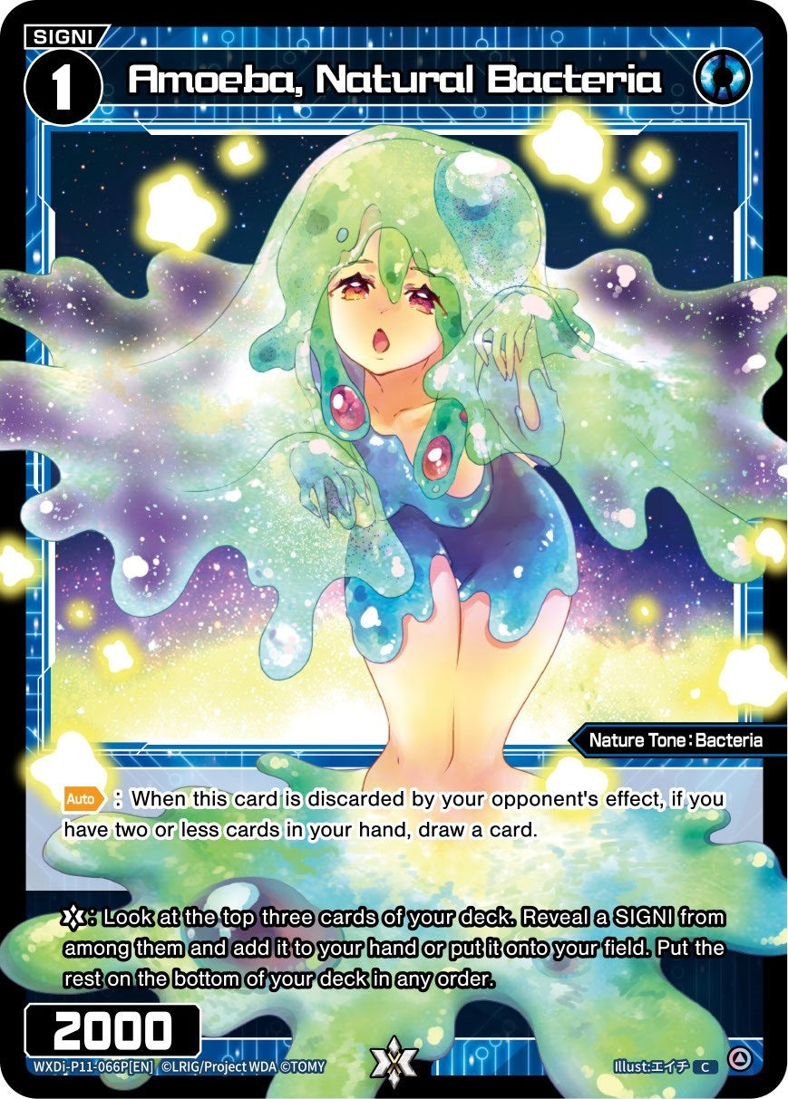 Amoeba Natural Bacteria (Parallel Foil) (11066) [WXDi-P11] - WIXOSS Single