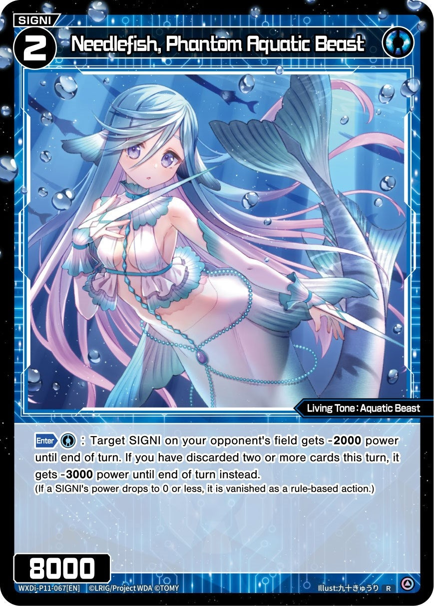 Needlefish Phantom Aquatic Beast (11067) [WXDi-P11] - WIXOSS Single