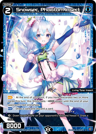 Snowsec Phantom Insect (Parallel Foil) (11068) [WXDi-P11] - WIXOSS Single