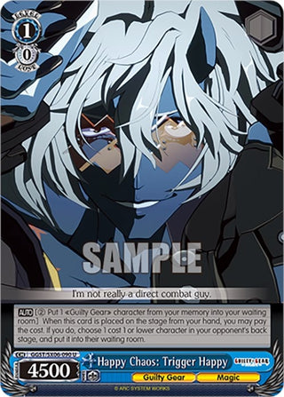 Happy Chaos: Trigger Happy (6090) [GGST] - Weiss Schwarz Single