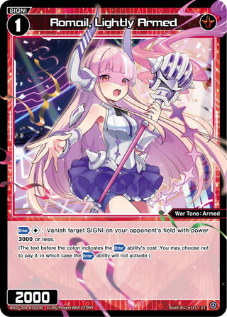 Romail Lightly Armed (926) [WXDi-D09] - WIXOSS Single