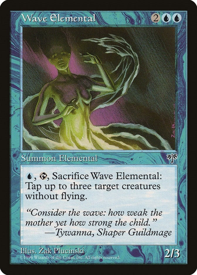 Wave Elemental [MIR] - MTG Single