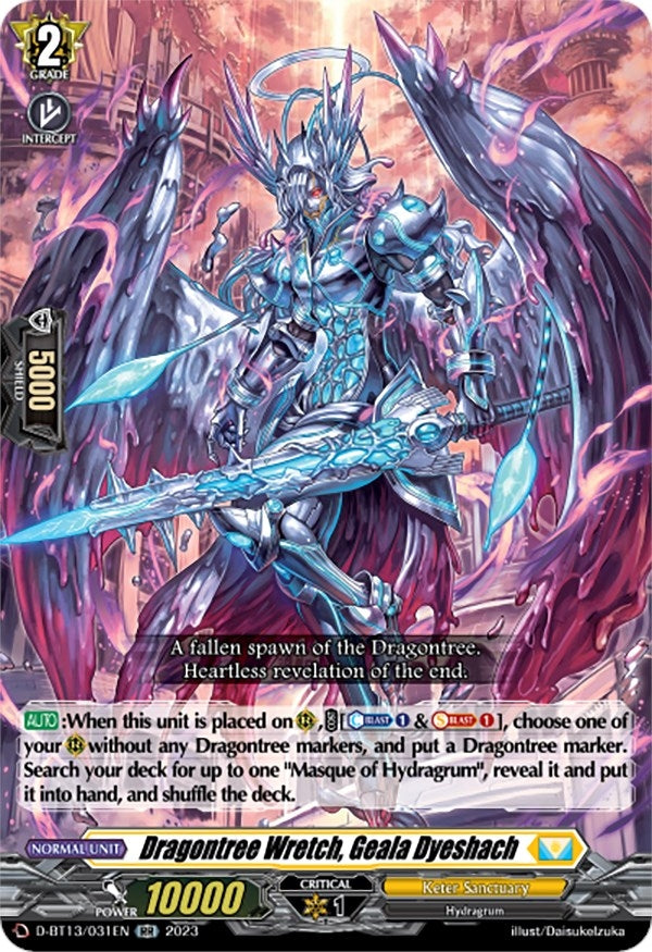 Dragontree Wretch Geala Dyeshach (13031) [D-BT13] - Cardfight Vanguard Single