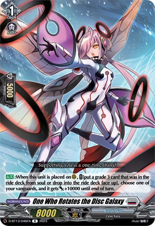 One Who Rotates the Disc Galaxy (13046) [D-BT13] - Cardfight Vanguard Single