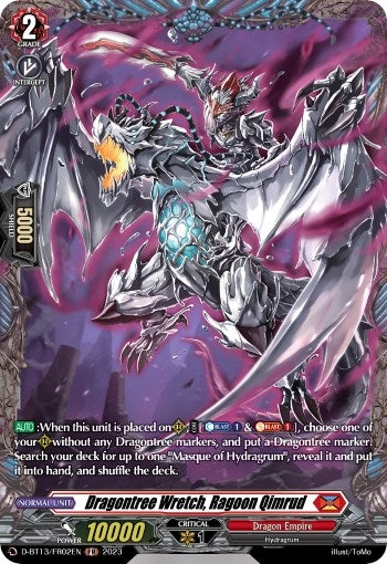 Dragontree Wretch Ragoon Qimrud (FR) (1302) [D-BT13] - Cardfight Vanguard Single