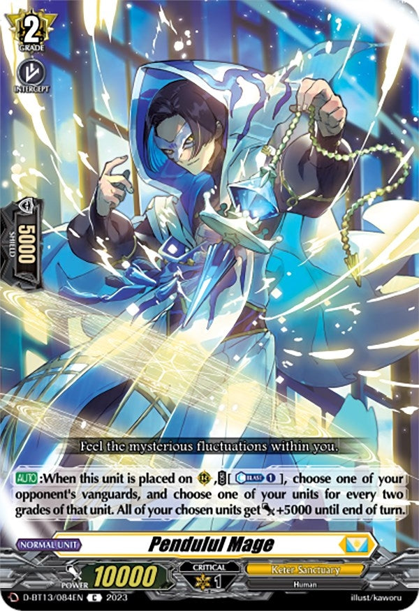 Pendulul Mage (13084) [D-BT13] - Cardfight Vanguard Single
