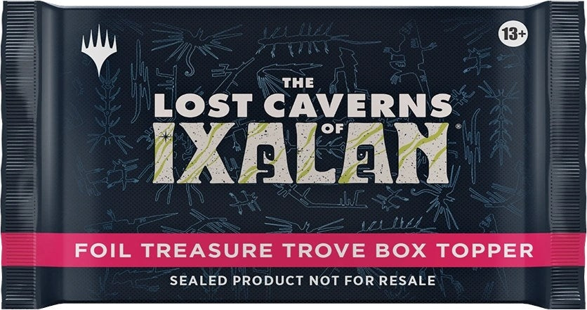 The Lost Caverns of Ixalan - Foil Treasure Trove Box Topper Pack [LCI] - MTG Sealed