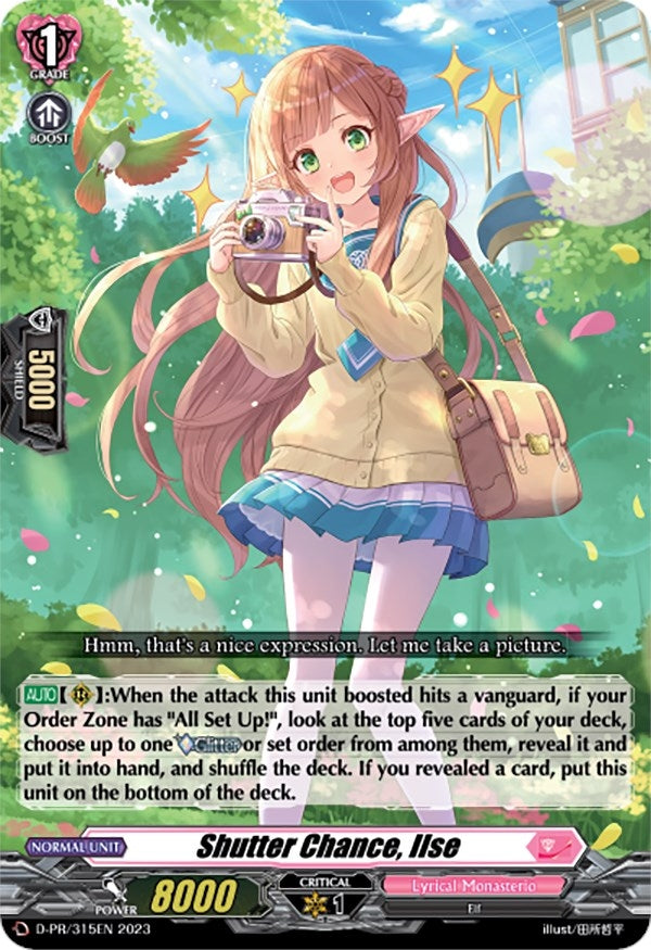 Shutter Chance Ilse (315) [D-PR] - Cardfight Vanguard Single