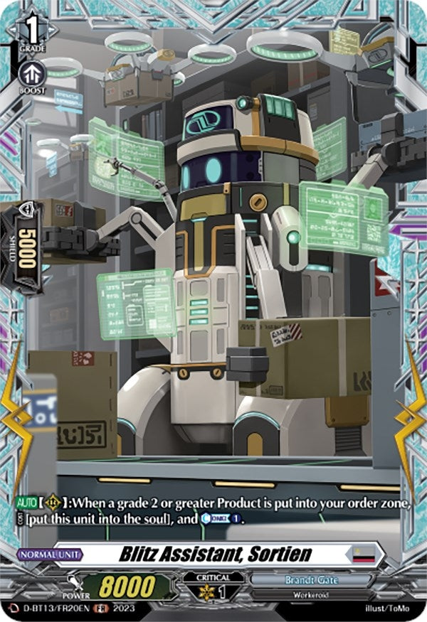 Blitz Assistant Sortien (FR) (1320) [D-BT13] - Cardfight Vanguard Single