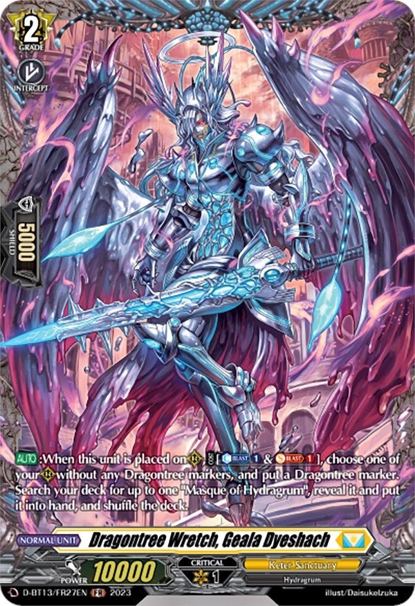 Dragontree Wretch Geala Dyeshach (FR) (1327) [D-BT13] - Cardfight Vanguard Single