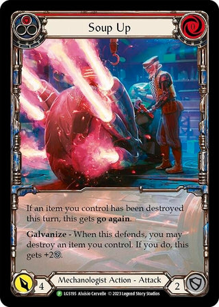 Soup Up (Red) - LGS195 (195) [PR] - Flesh and Blood TCG Single