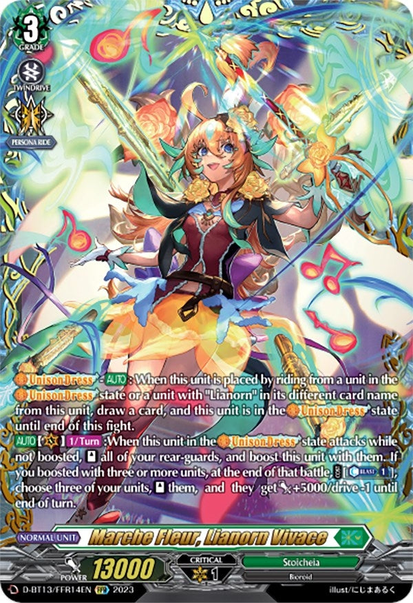 Marche Fleur Lianorn Vivace (FFR) (1314) [D-BT13] - Cardfight Vanguard Single