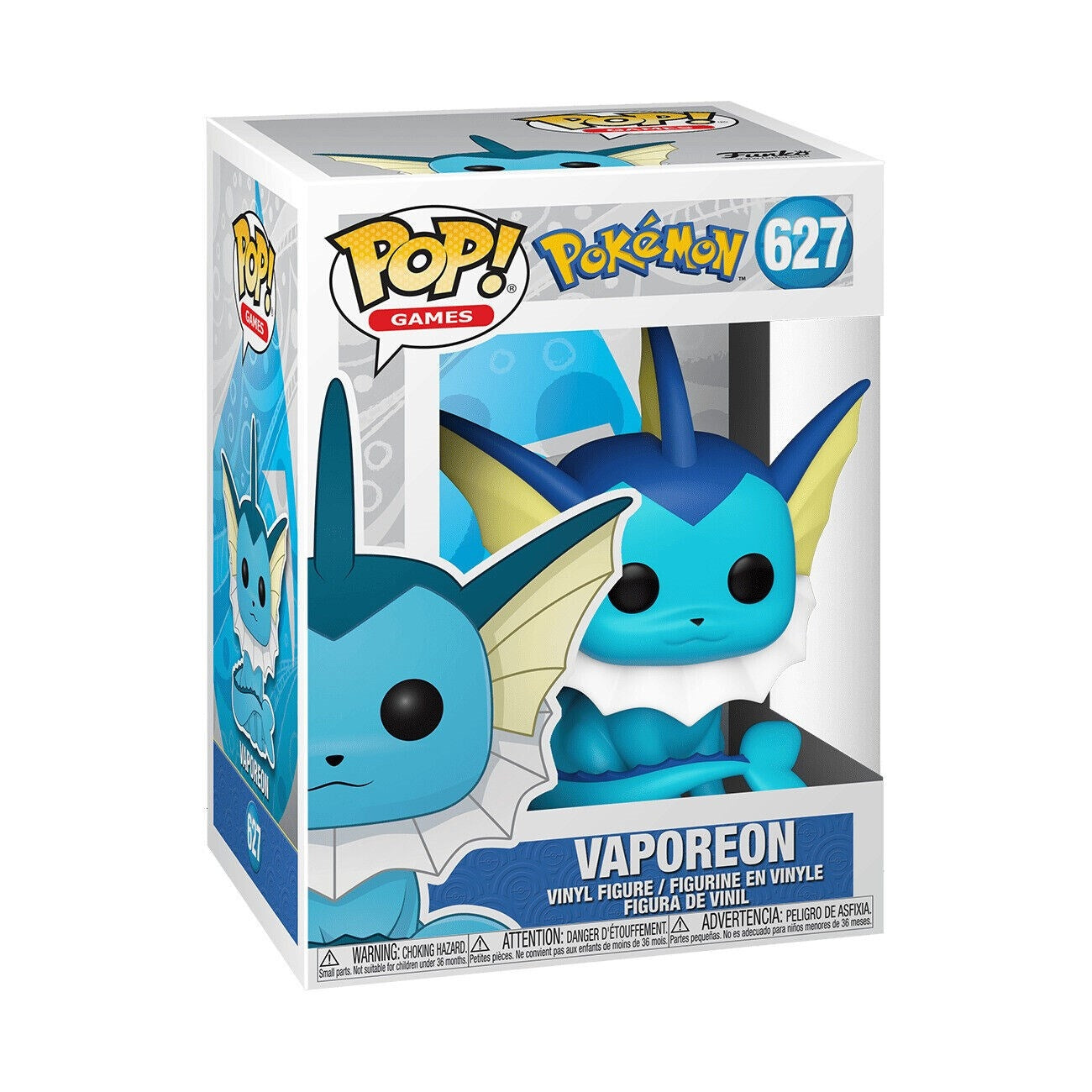 Pokemon: Vaporeon (627) [POP!] - Funko Sealed