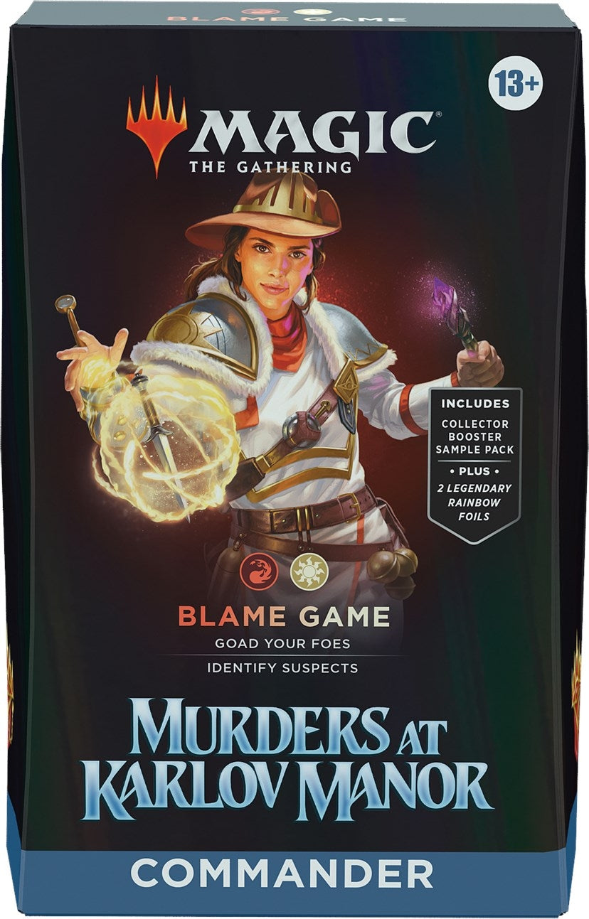 Murders at Karlov Manor Commander Deck - Blame Game [MKC] - MTG Sealed