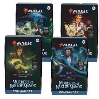 Murders at Karlov Manor Commander Deck Case [MKC] - MTG Sealed