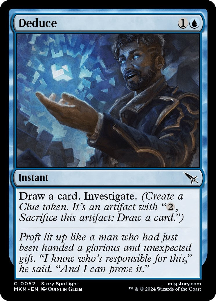 Deduce (52) [MKM] - MTG Single